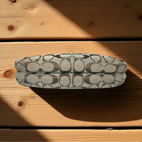 Coach Poppy Crossbody Vintage Signature Canvas & Pink Leather Accents - Picture 7 of 15